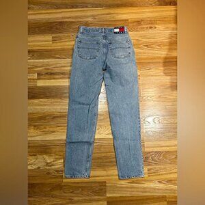 Vintage 90s Blue Denim High Waisted Tapered Mom Jeans~31x34~